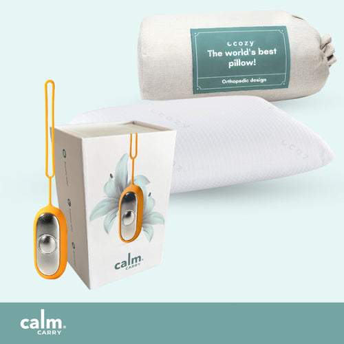 CalmCarry® + Cozy Pillow